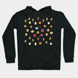 Food pattern Hoodie